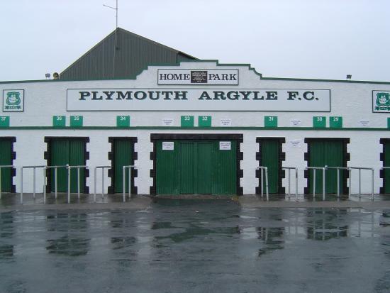 Plymouth Argyle Home Park Football Stadium
